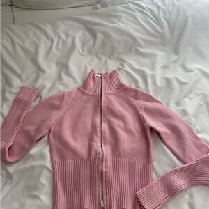Fashion Nova Light Pink Turtleneck Sweater